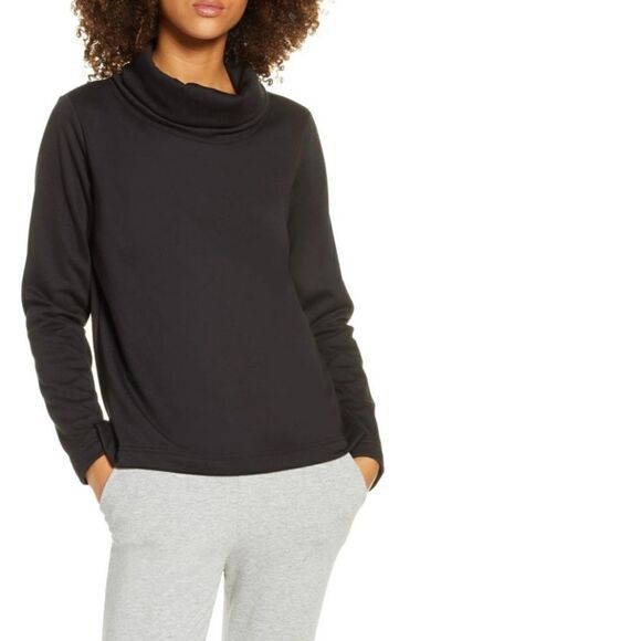 🤸♀️3 for 12🤸♂️ Zella Long Sleeve Sweater Top Cowl-Neck Pullover Small - Picture 1 of 5